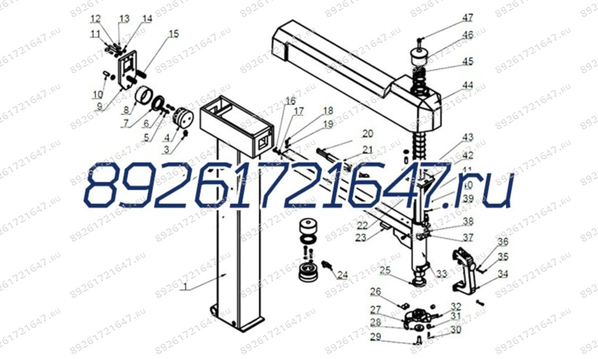  Пластина блокировочная для ШМС 6000595 (0)