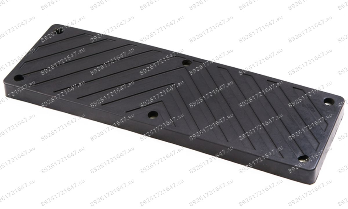  Упор резиновый прямоугольный V124 (1)