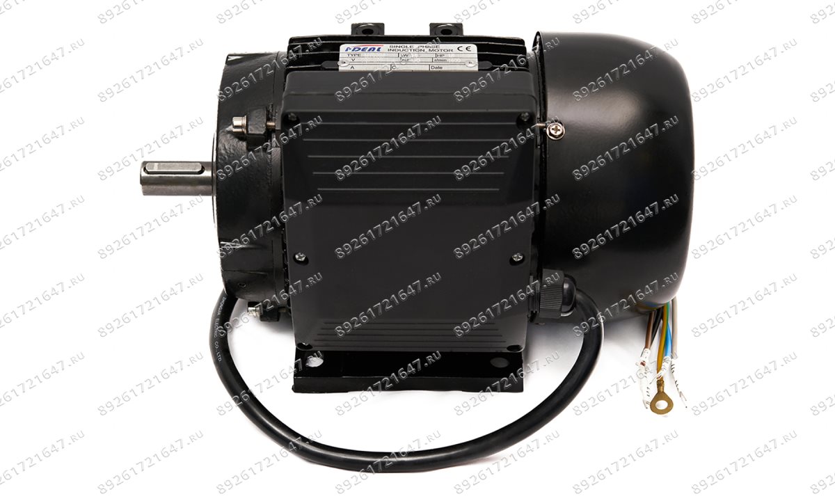  Электромотор односкоростной V124 MOTOR (220V, 50Hz, 1P, 1.2Kw) (1)