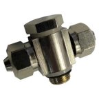  Фитинг двойной (на цилиндр зажима 526U) 6000010 HINGE  TEE Ф6 R1/8 мни (0)