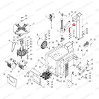  Соединительный болт монтажной колонны V521, V524 мни (4)