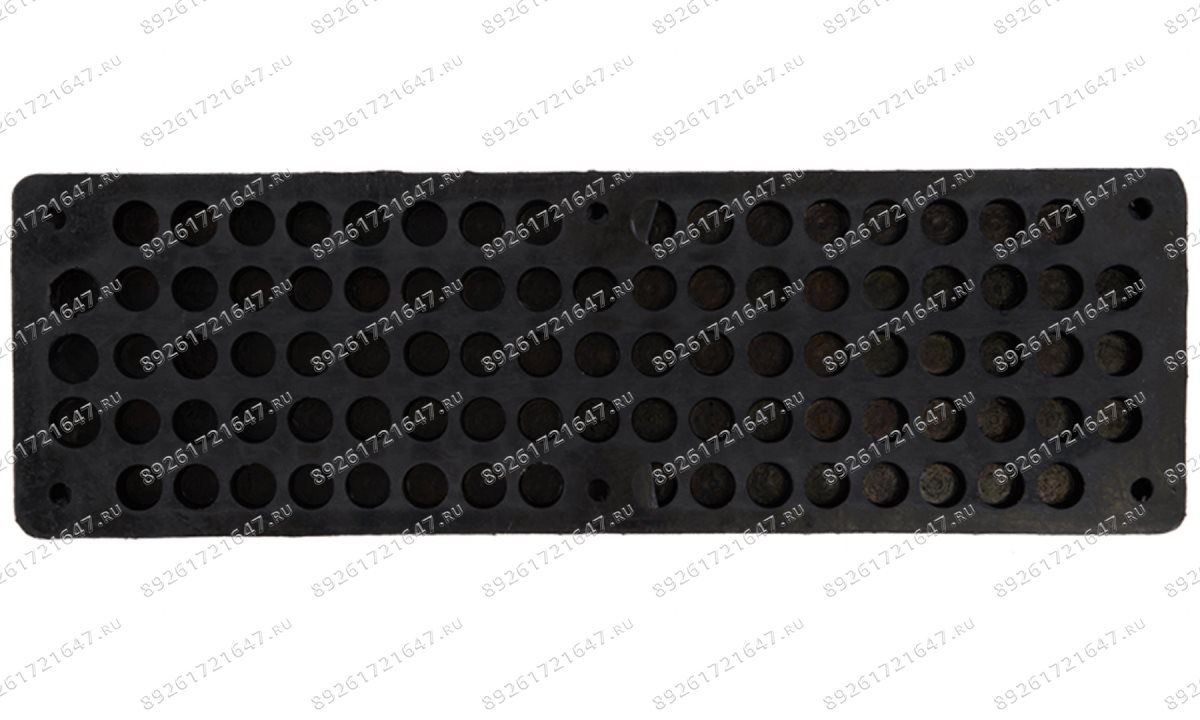  Упор резиновый прямоугольный V521, V524, V624 (1)