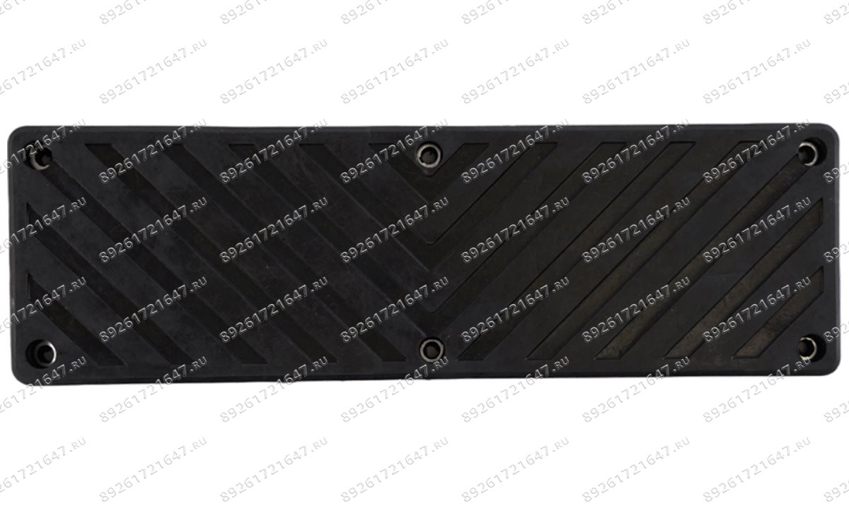  Упор резиновый прямоугольный V521, V524, V624 (0)