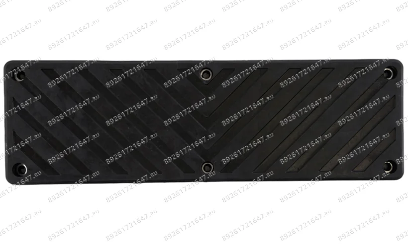 Упор резиновый прямоугольный V521, V524, V624 фото