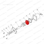  Поршень блокирующего цилиндра V730 мни (0)