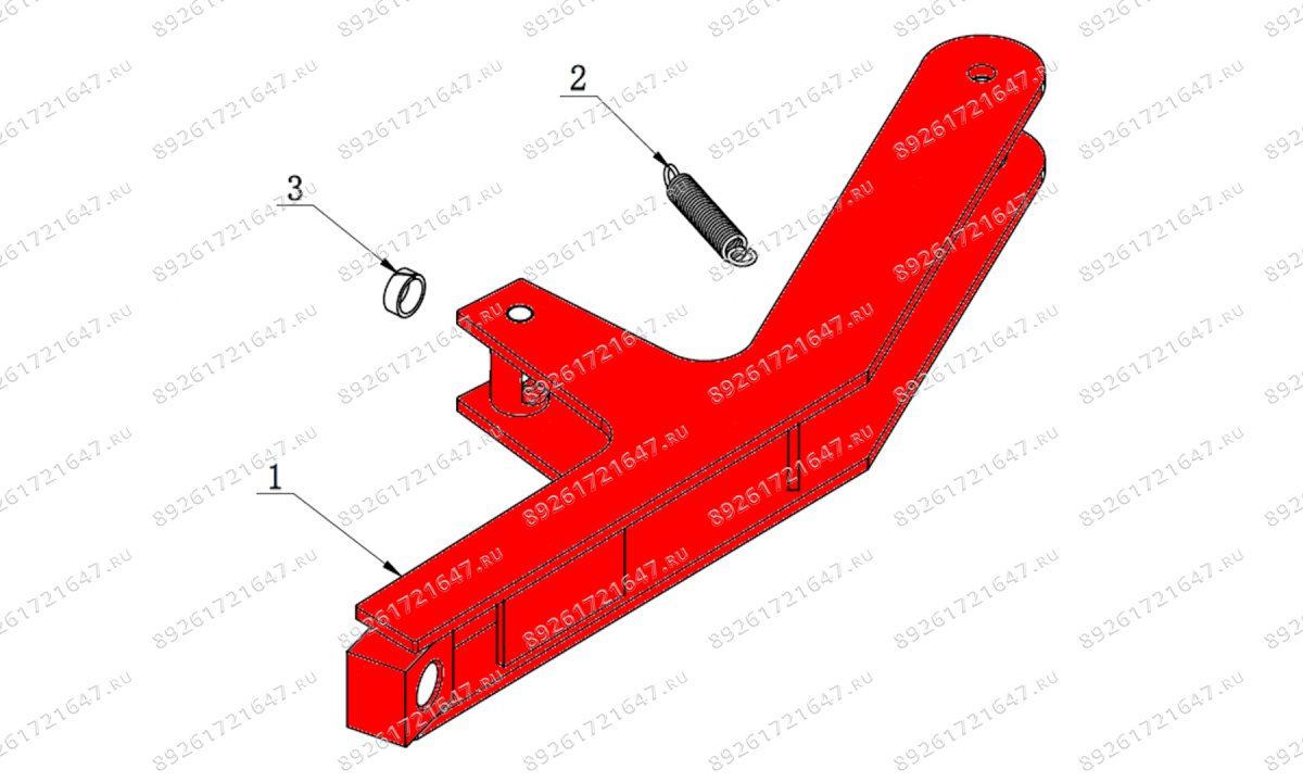  Корпус разбортовочной лапы V526, V526U (0)