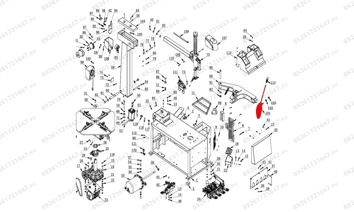  Отжимная лопата V730 (0)