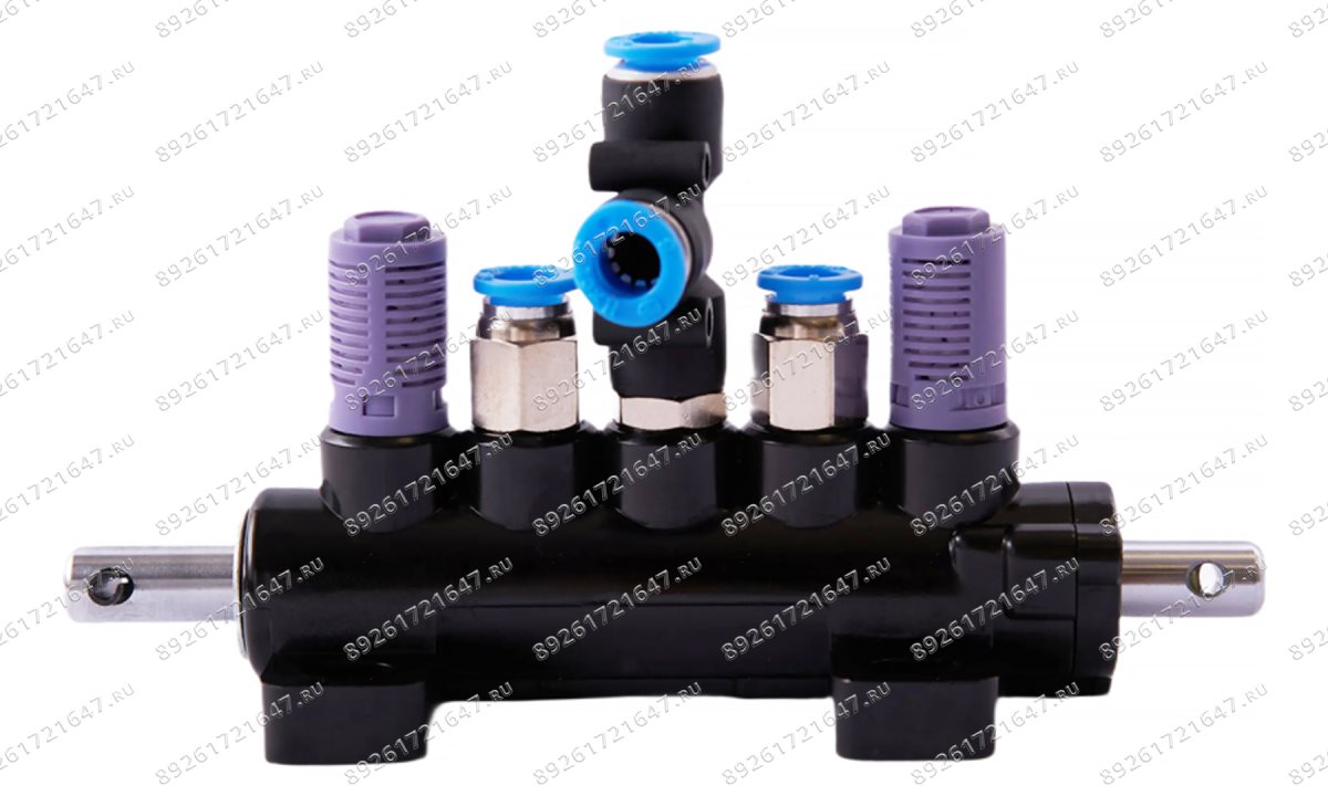  Пневмораспределитель пятиходовой правый V524, V526, V526U (0)