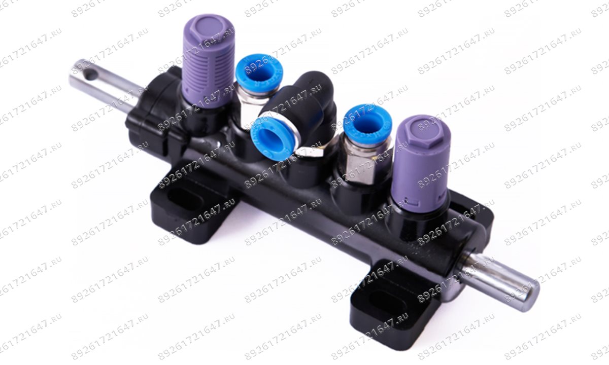  Пневмораспределитель пятиходовой левый V524, V526, V526U (1)