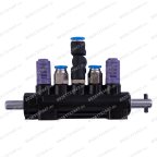  Пневмораспределитель пятиходовой правый V521, V624, V626, V626IT, V730 мни (2)