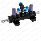  Пневмораспределитель пятиходовой центральный V624, V626, V626IT, V730 мни (0)