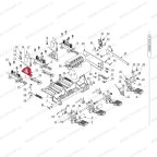  Копир пружины педали V521, V524, V526, V526U, V624, V626, V626IT, V730 мни (4)