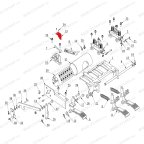  Пластина крепления копира V521, V524, V526, V526U, V624, V626, V626IT, V730 мни (0)