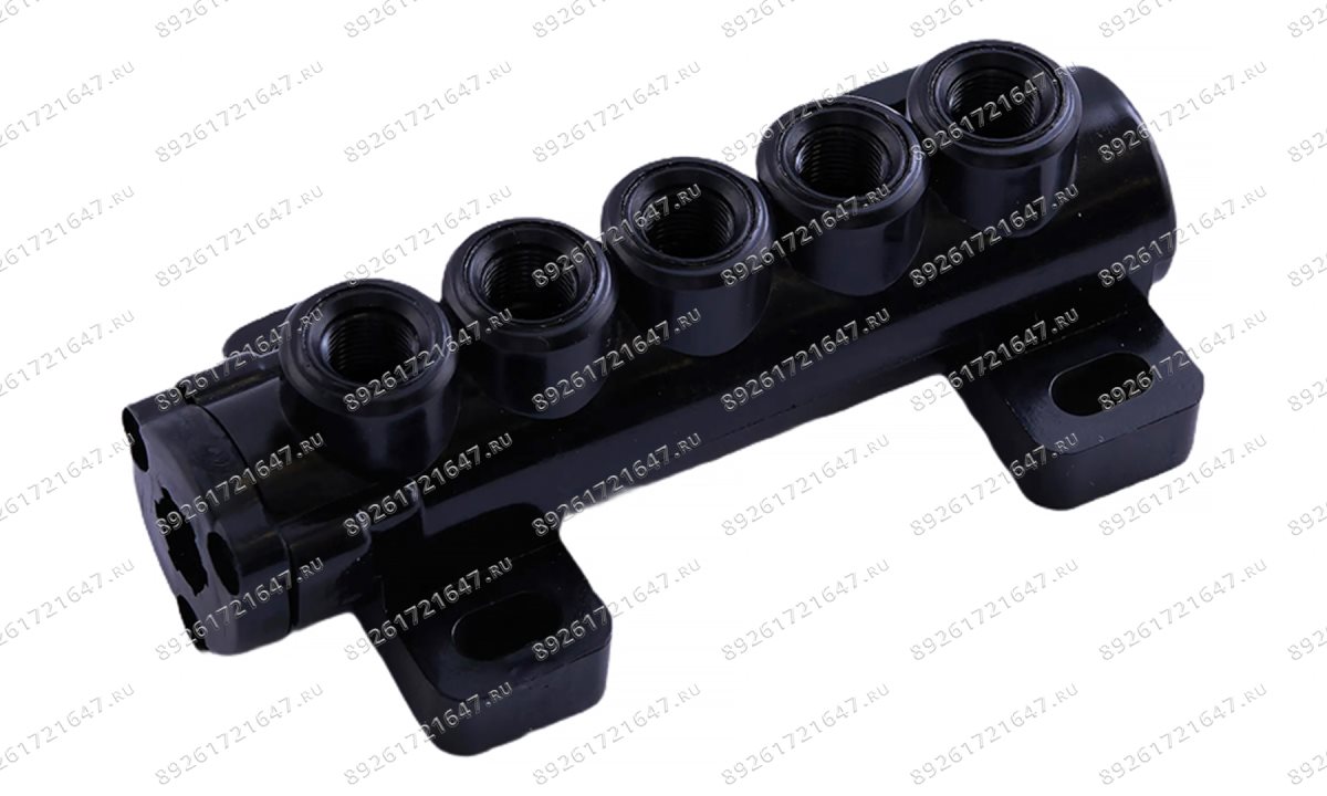  Корпус пневмораспределителя пятиходового V521, V524, V526, V526U, V624, V626, V626IT, V730 (1)