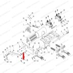  Шатун соединительной пластины переключения скорости стола V526.380 мни (4)