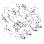 Болт тяги переключателя реверсивного V521, V624.220, V626.220 фото