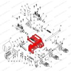  Корпус педального узла V521 мни (3)