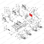  Панель переключения скорости стола V521, V524, V526.220, V526U, V624.220, V626.220 (NEW) мни (0)