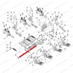  Шток педального узла V624, V626, V626IT, V730 мни (3)