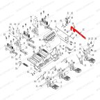  Соединительная пластина переключения скорости стола V624, V626, V626IT, V730 мни (5)