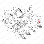  Шатун соединительной пластины переключения скорости стола V624, V626, V626IT, V730 мни (0)