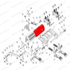  Корпус переключателя реверсивного двухскоростного V526.380, V624.380, V626.380, V626IT, V730 мни (3)