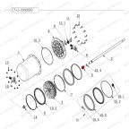  Втулка штока цилиндра отжима V730 мни (0)