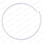  Уплотнительное кольцо поршня цилиндра отжима V521, V524, V526, V526U, V624, V626, V626IT, V730 мни (1)