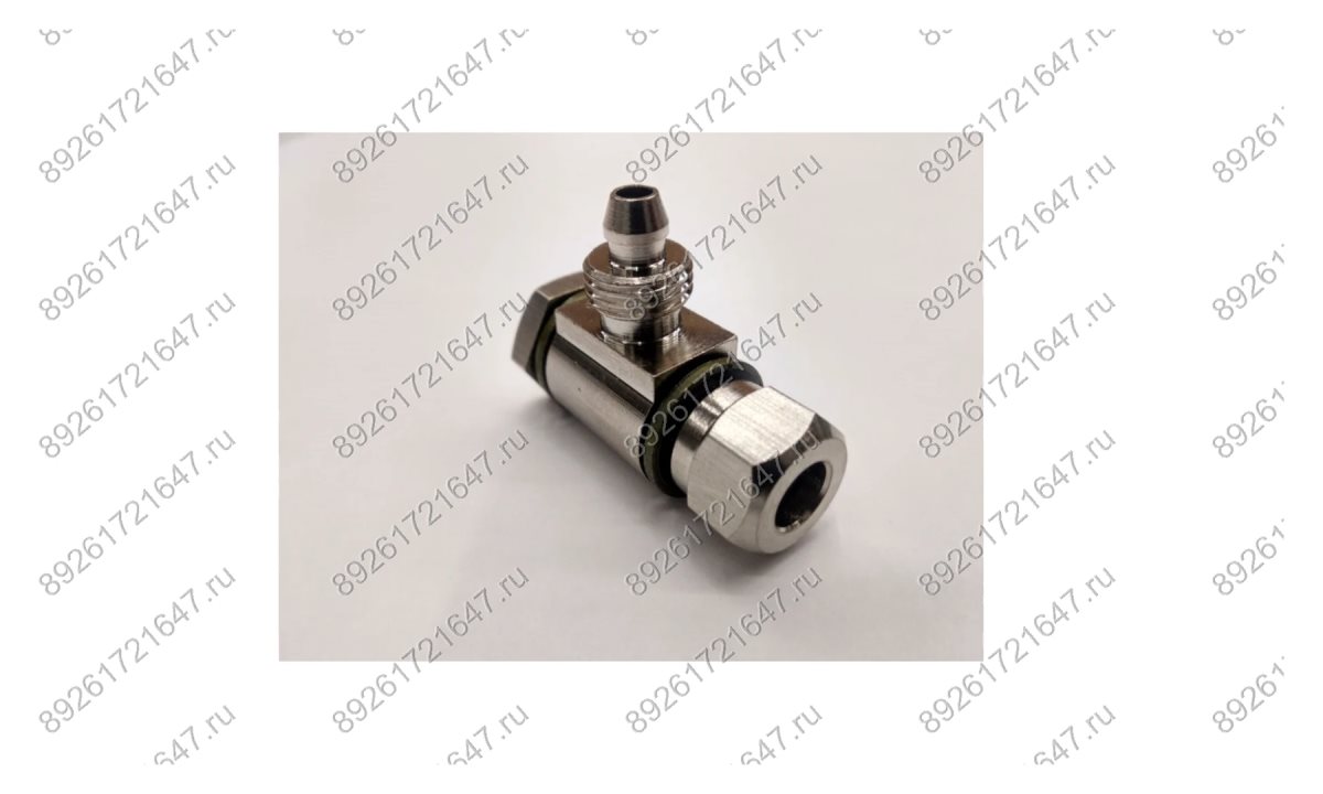  Фитинг цилиндра зажима цанговый угловой 1/8