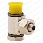  Фитинг цилиндра зажима цанговый угловой 1/8