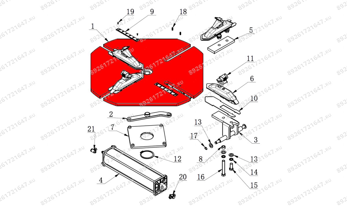 Поворотный стол 26