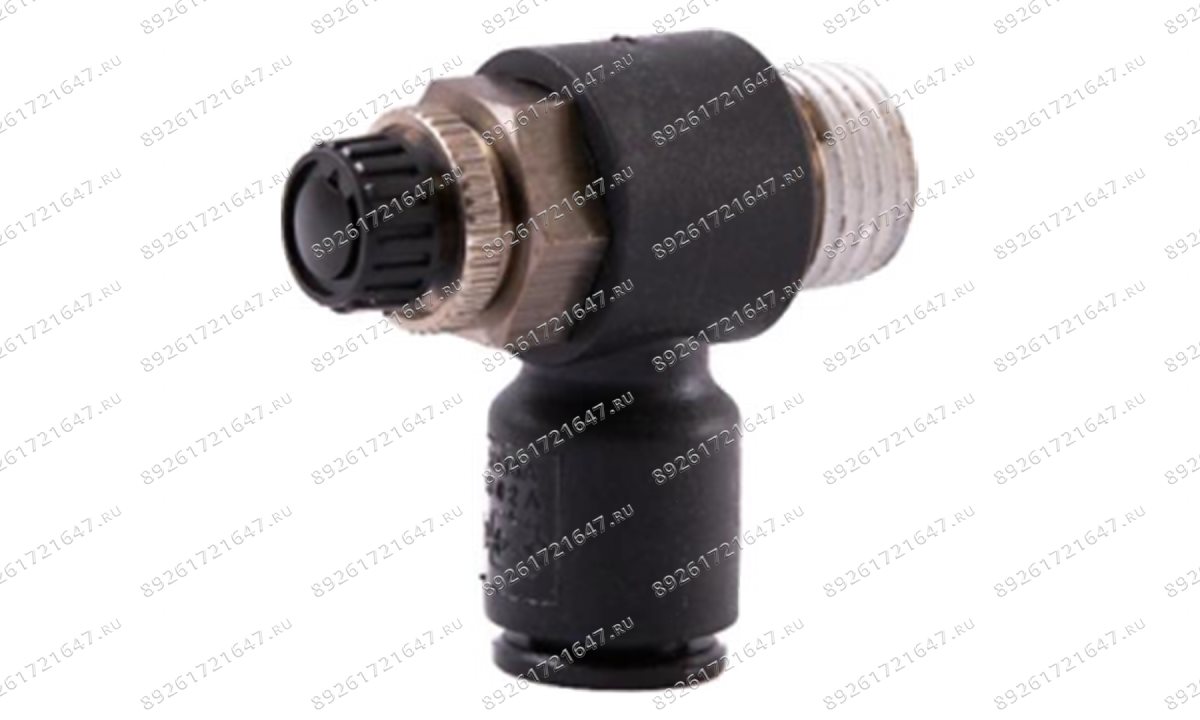  Фитинг цанговый угловой с регулировочным винтом 1/4