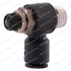  Фитинг цанговый угловой с регулировочным винтом 1/4