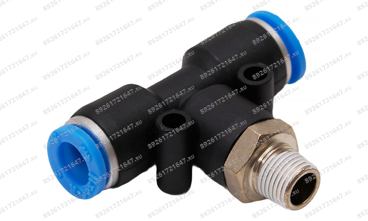  Фитинг цанговый тройной 1/8
