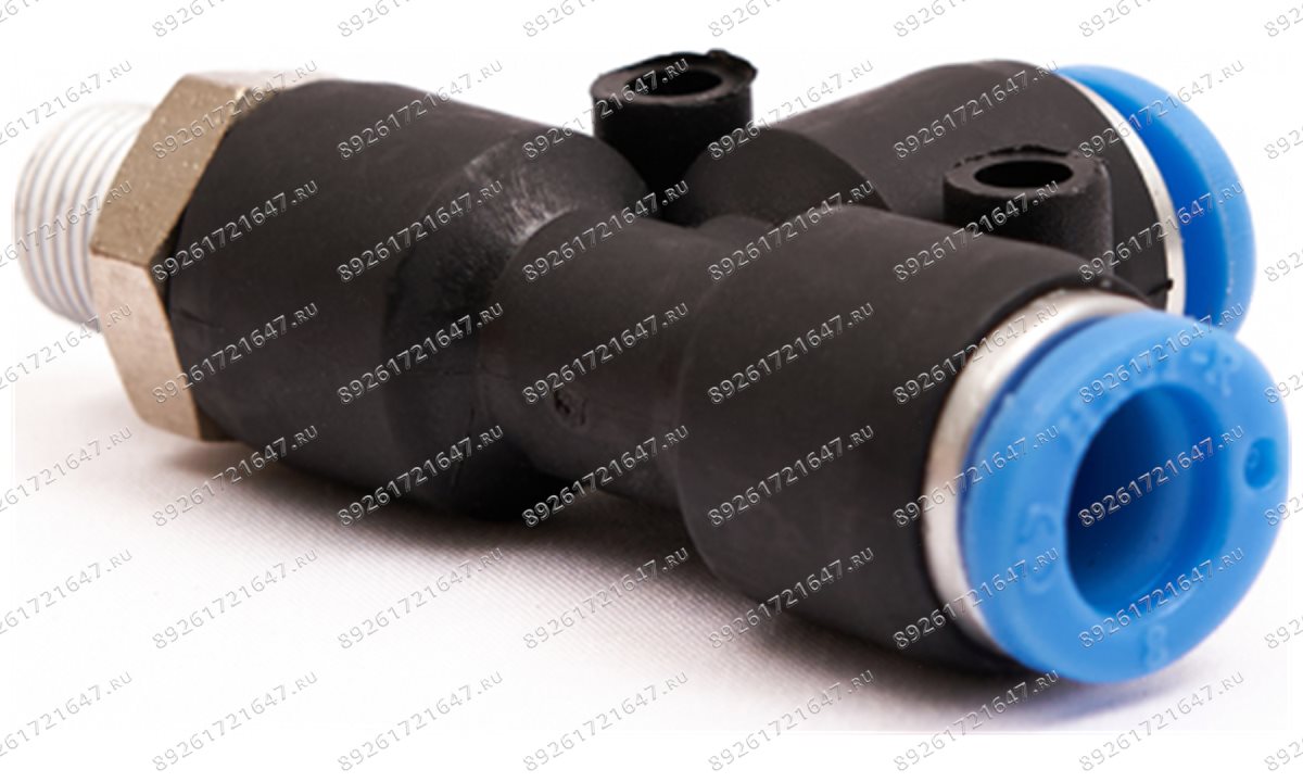  Фитинг цанговый тройной 1/8