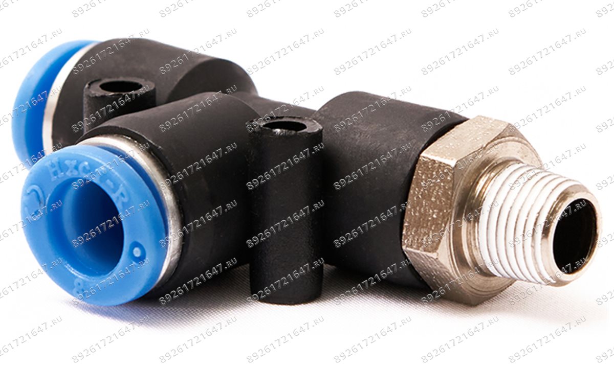  Фитинг цанговый тройной 1/8