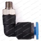  Фитинг цанговый угловой M5 4мм мни (1)