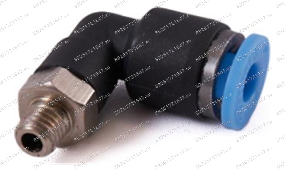  Фитинг цанговый угловой M5 4мм (0)