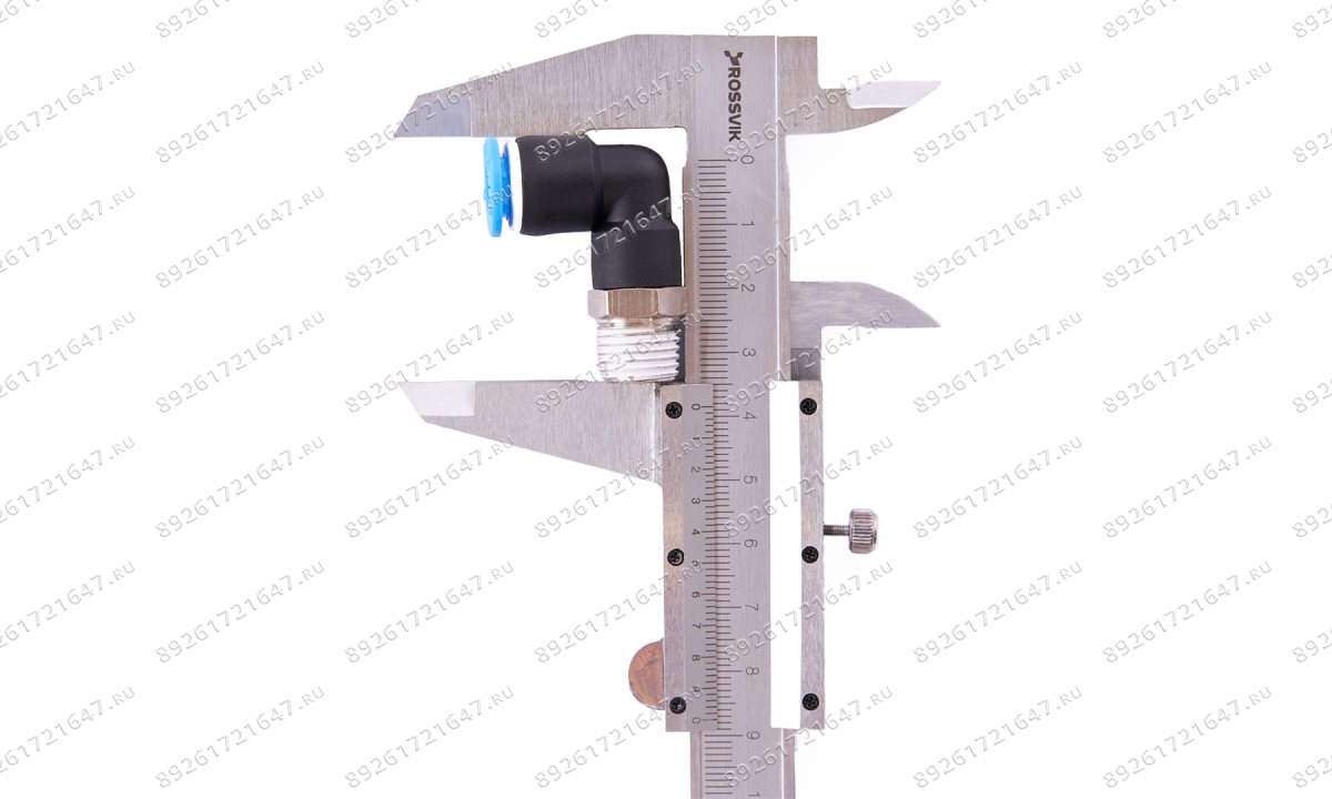  Фитинг цанговый угловой 1/4