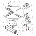 Болт стойки зажимного кулачка большой V124, V521, V524, V526, V526U, V624, V730 фото