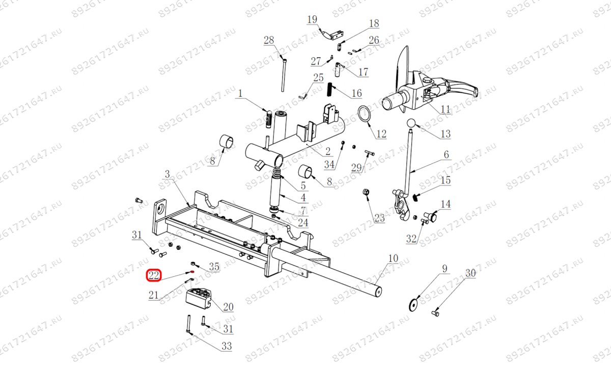  Шайба стандартная для соединений V-26, V-57, V-57A (0)