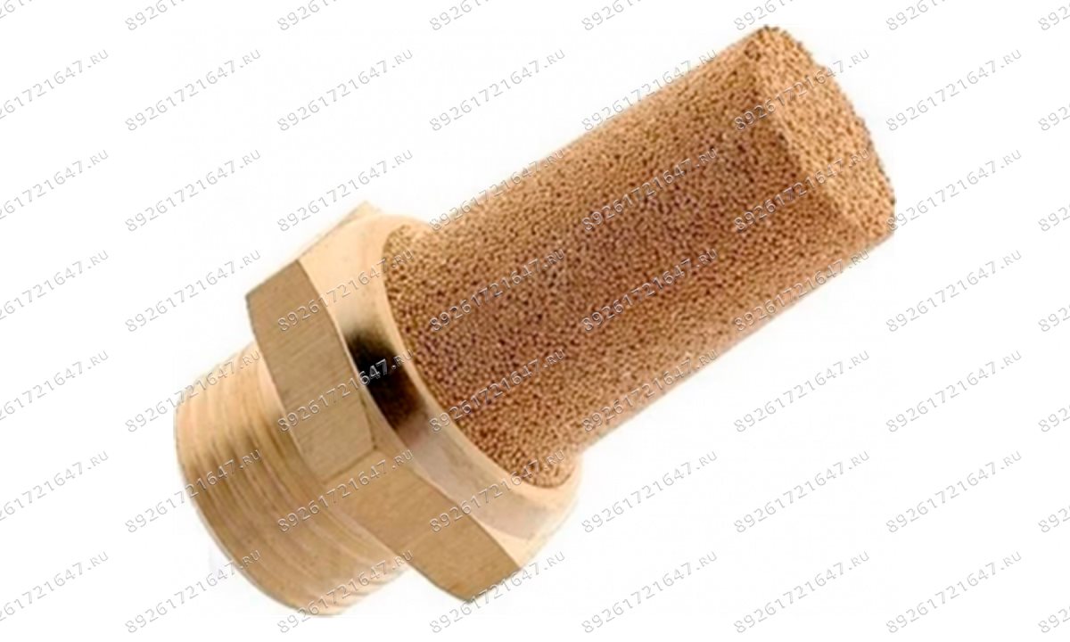  Глушитель металлический для клапана быстрого сброса 1/4