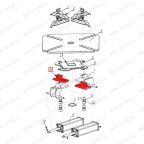  Кронштейн цилиндра зажима вспомогательный V324 мни (0)