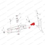  Поворотный стержень отжимной лопаты V426, V426R мни (0)