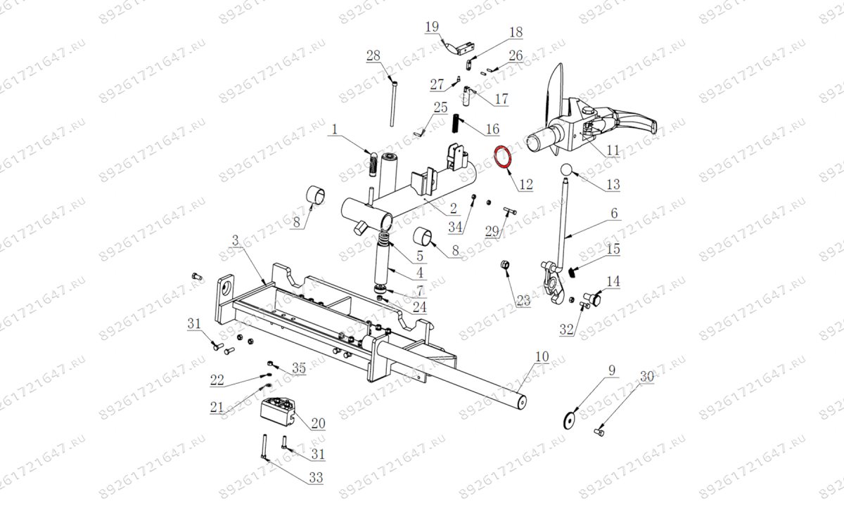 Кольцо защитное V-26 (0)