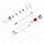  Поршень вертикального гидроцилиндра V-26 мни (3)