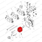 Насос гидравлической помпы V-26, V-57, V-57A фото