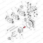 Муфта насоса гидравлической помпы V-26, V-57, V-57A фото