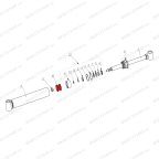  Поршень вертикального гидроцилиндра V-57, V-57A мни (2)