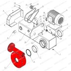  Редуктор в сборе V-57 мни (1)